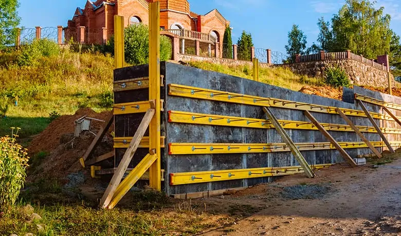 Mur de soutènement